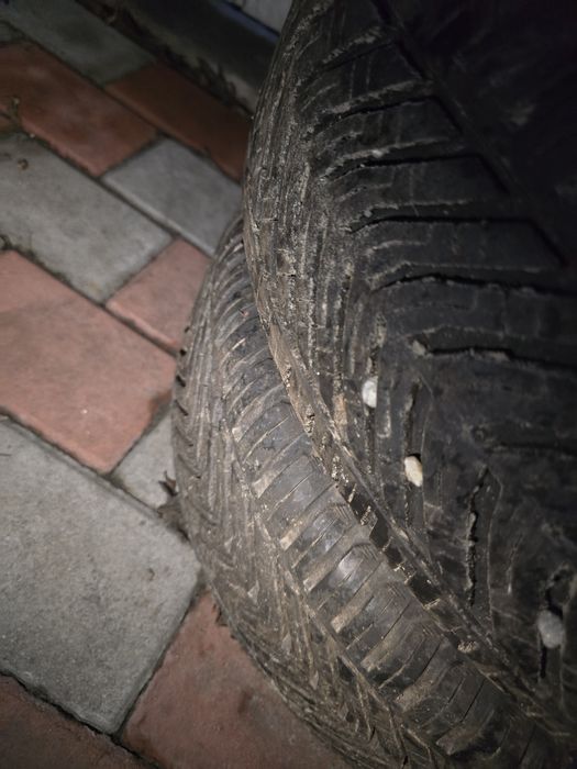 Jante aliaj 5x112 R16 cu anvelope All Season 205/55/R16 2024