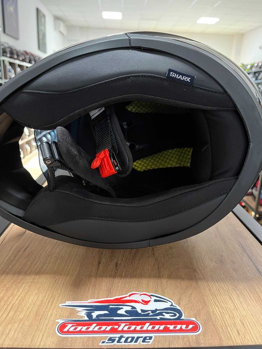 Мото каска за мотор SHARK RIDIL ASYA Gloss S 55-56 см,вградани очила