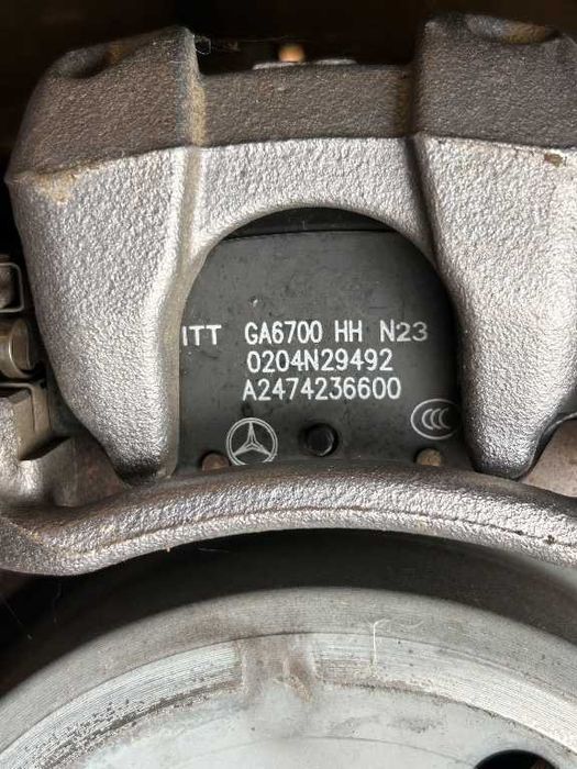 Fuzeta completa fara etrier stanga+dr Mercedes W177 A2474237600