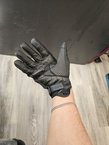 Mănuși motociclist piele naturala