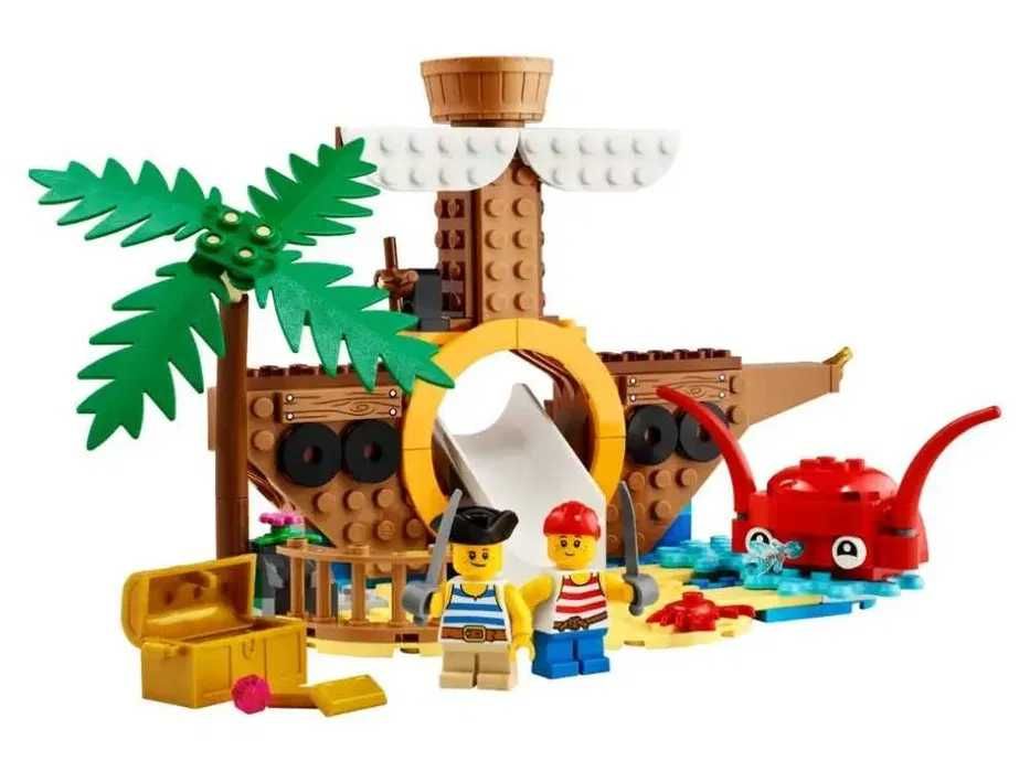 LEGO Promotional 40589: Игровая площадка для пиратских кораблей