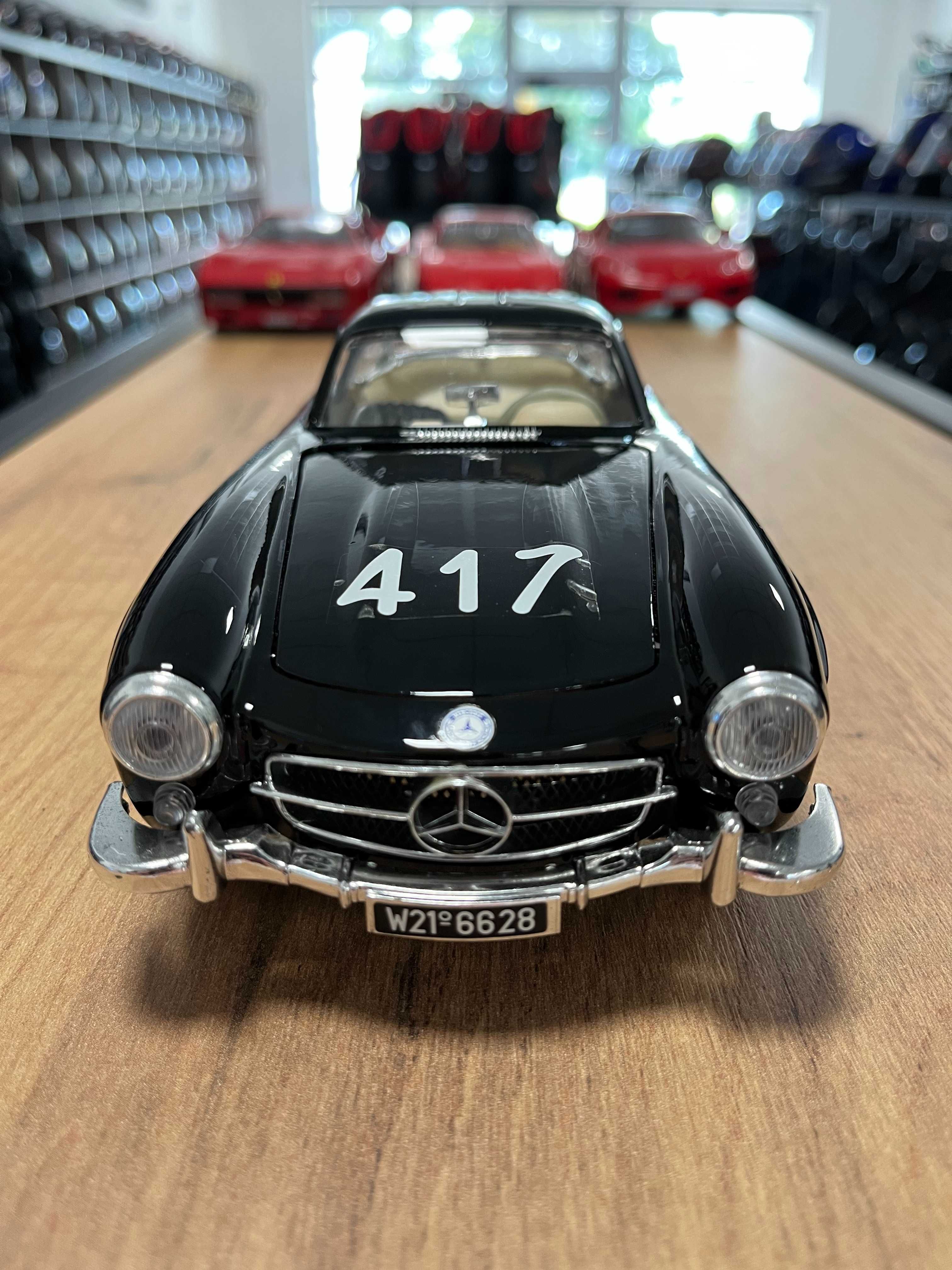 BBURAGO метален колекционерски модел MERCEDES BENZ 300SL 1954г.
