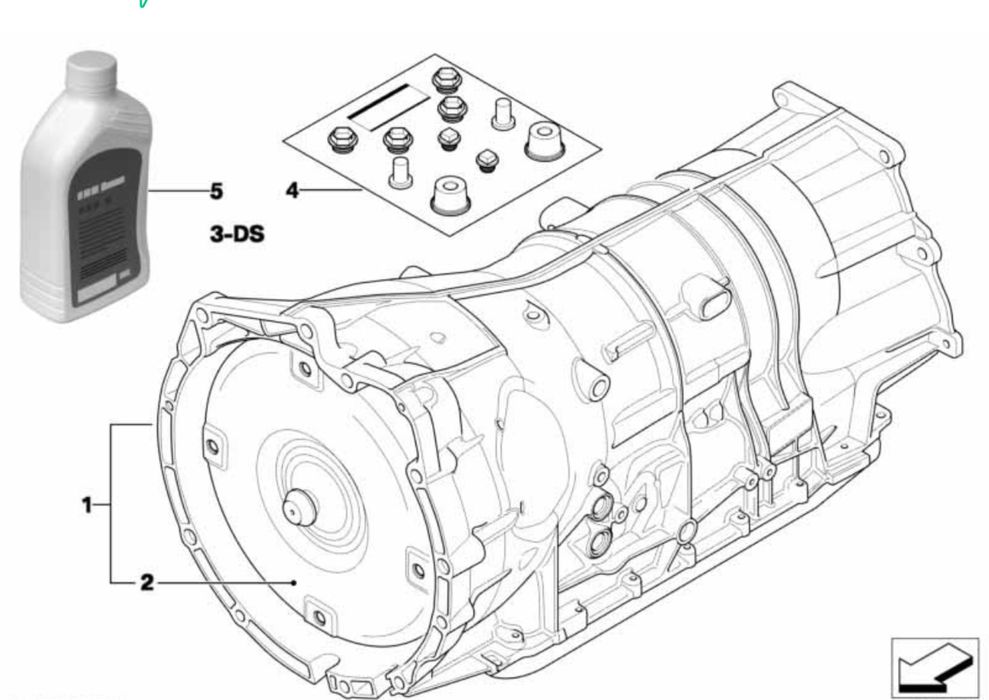 Cutie Viteze Automata Convertizor Bmw X5 E70 6-10 4x4 6HP26 M57 Euro 4
