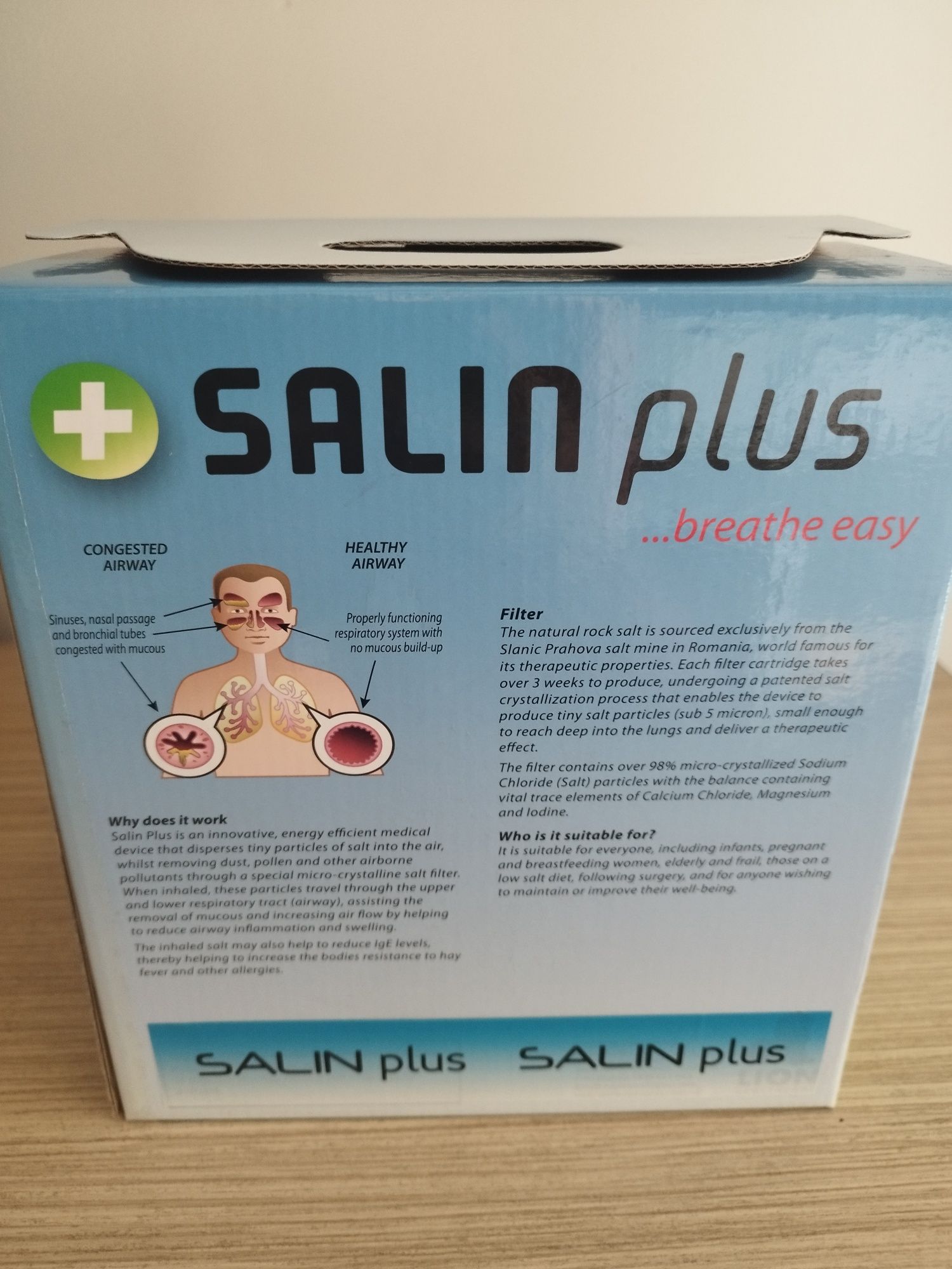 Purificator de aer Salin plus