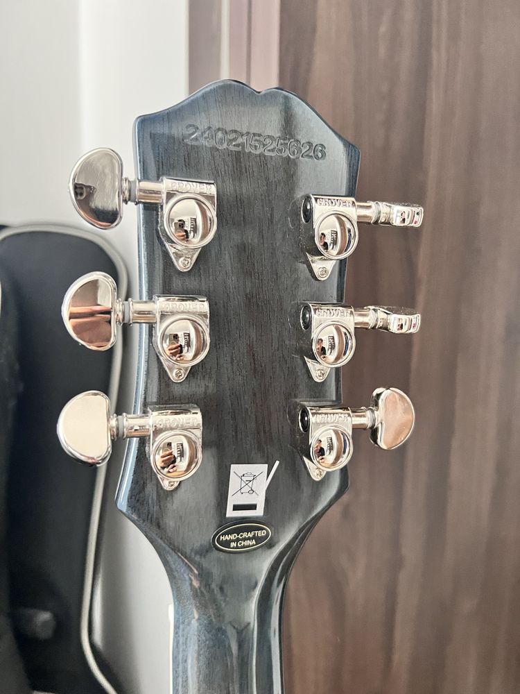 Chitara Epiphone Custom Figured Transparent Blue