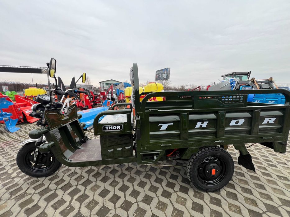 Triciclu electric Thor CityECO2 cu 2 locuri Agramix