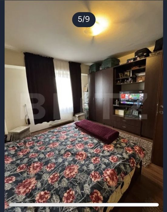 Apartament cu 4 camere in centru decomandat finisat