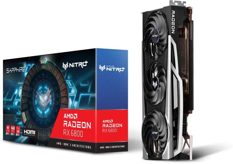 Placa video - SAPPHIRE Radeon RX 6800 NITRO+ 16GB GDDR6 - Ca Nou