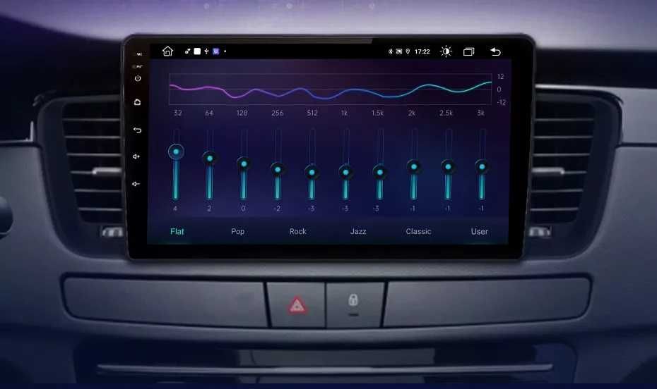 Navigatie Dedicata Android Peugeot 508, 9 Inch, Bluetooth, WiFi