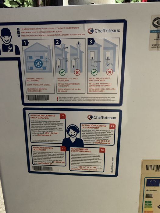 Vand centrala GAZ /GPL CHAFFATEAUX 22kw