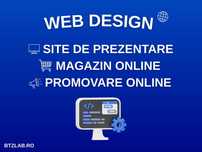 Creare Site - Realizare Magazin Online - Promovare Online - Web Design
