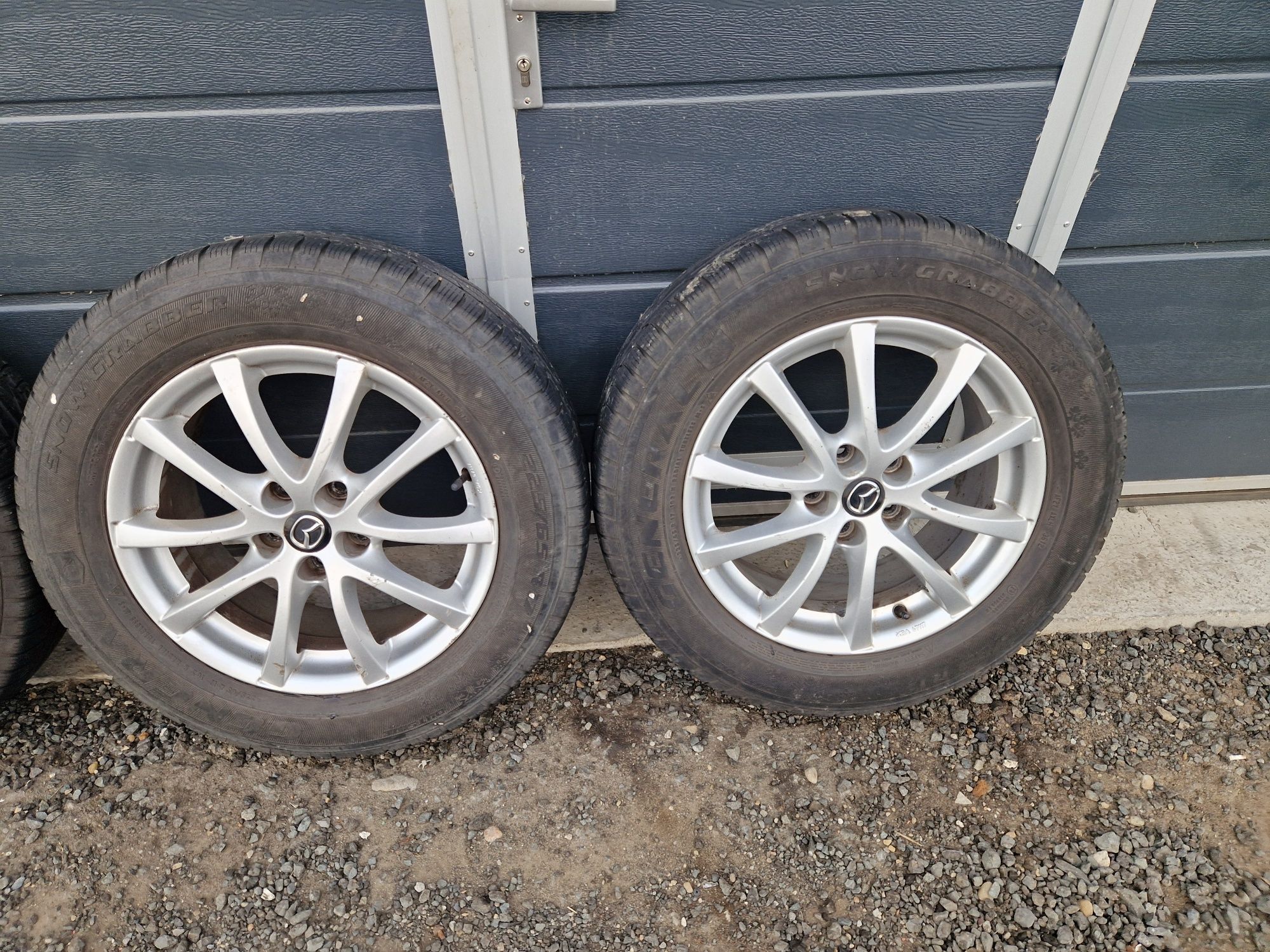 Jante Mazda suv 5x114.3 pe 17 7J ET50 cu anvelope 225/65