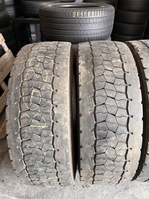 4 anvelope camion 315/70/22.5 , Bridgestone , 8 mm