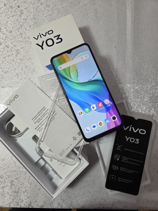 VIVO Y03 Space Black 128гб