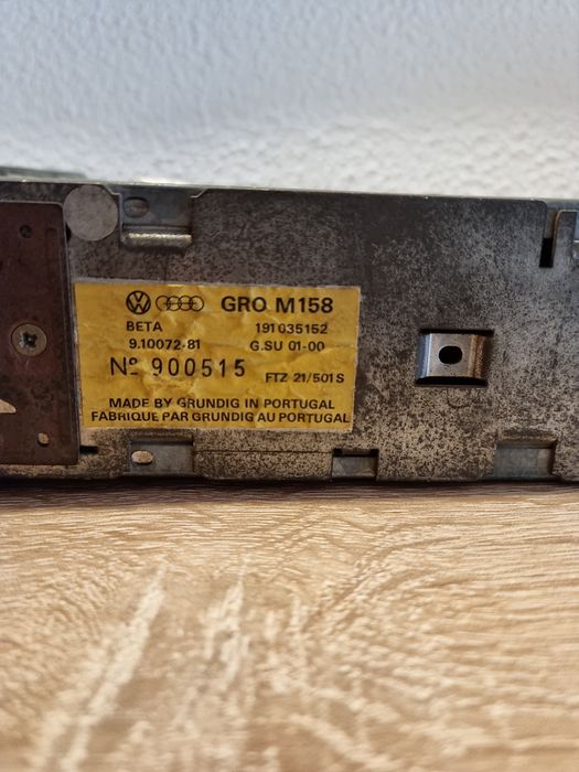Lot Radio Vw beta 1 alpha 1 audi gamma 1