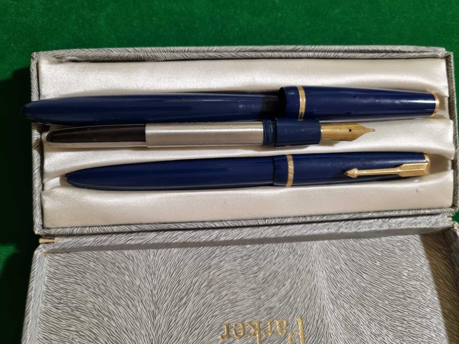 Vintage Parker Duofold Fountain Pen 14k gold nib