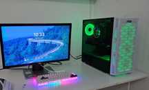 Calculator +monitor