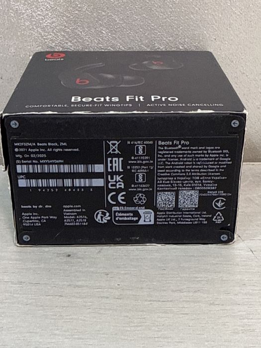 Casti BEATS Fit Pro, True Wireless, Bluetooth, In-Ear,  sigilate !