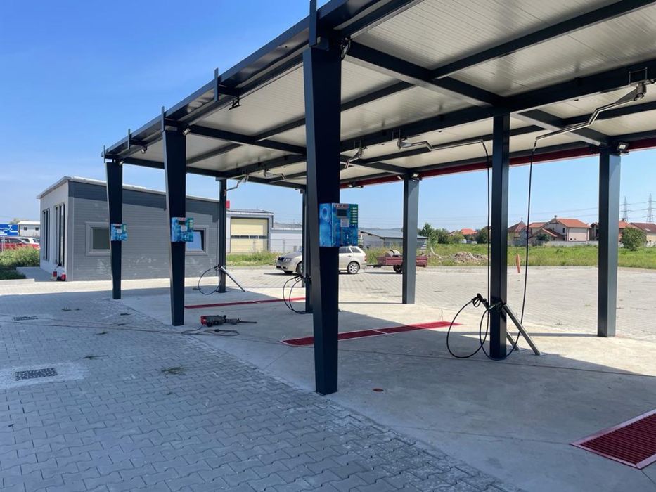 Spalatorie auto self service cu fise, bancnote, automatizari, jetoane