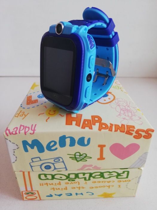 Детские GPS смарт часы Smart Baby Watch S12 с камерой и фонариком