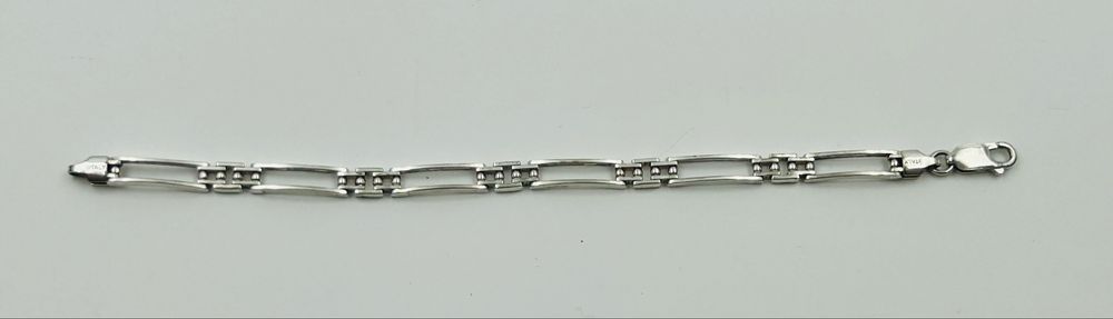 Сребърна италианска гривна