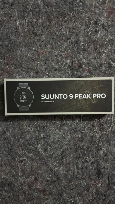 Ceas SUUNTO 9 peak pro, titanium, sigilat, OCAZIE, transport inclus