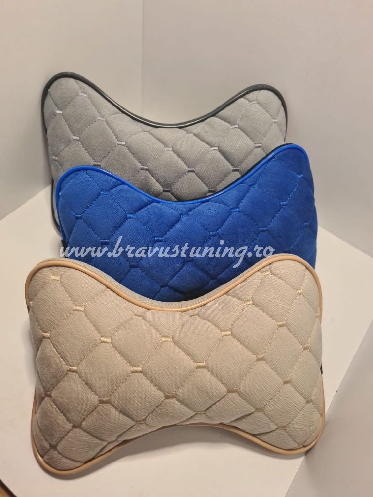 Perne tetiera auto ALCANTARA 2 buc/set CONFORT