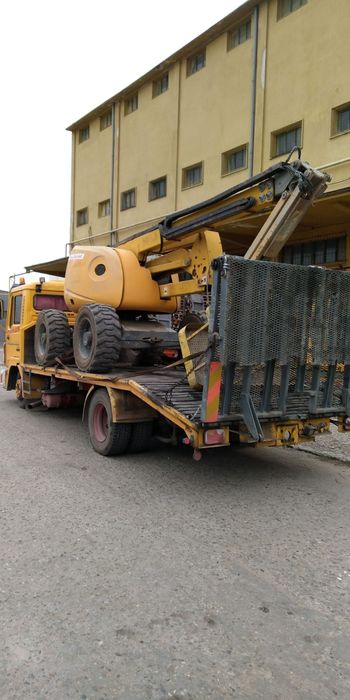 Transport utilaje , nacele , stivuitoare , tractari speciale