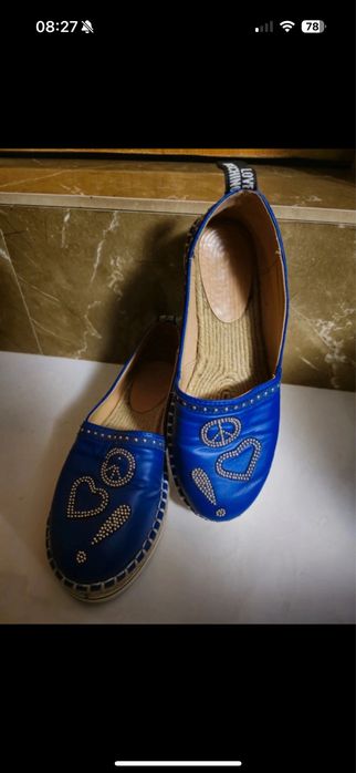 Espadrile Love Moschino