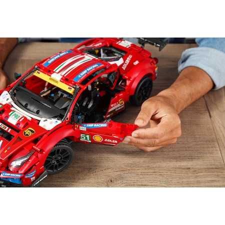 TIP lego Technic: Ferrari 488 GTE "AF Corse #51" 42125 1677pcs