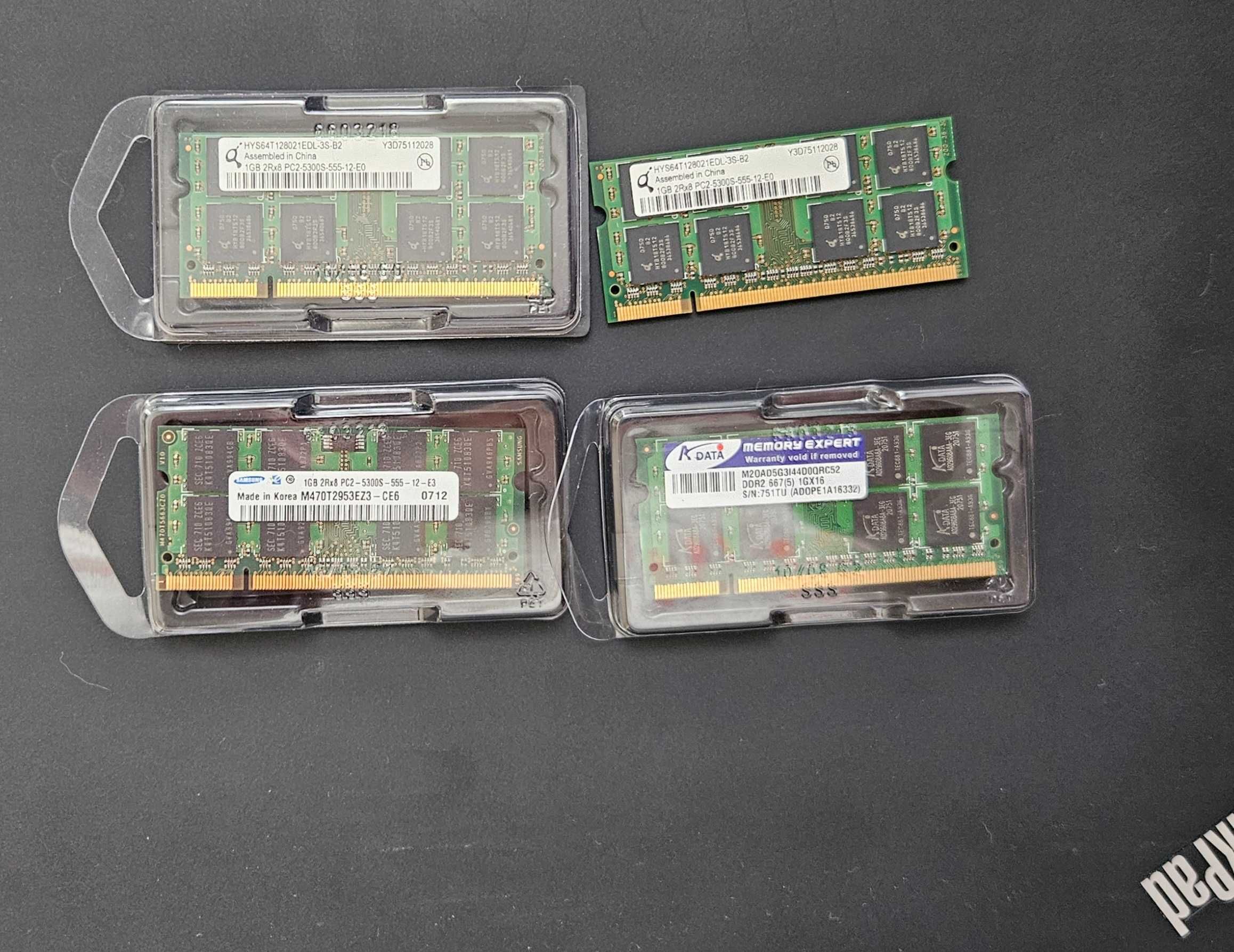 Продавам DDR2 памет за Лаптоп