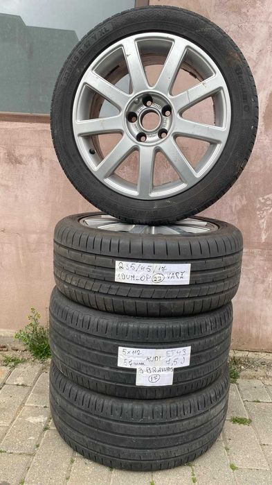jante  audi Q3 Q5. Etc. 5x112  iarna 235 65 17vw seat skoda