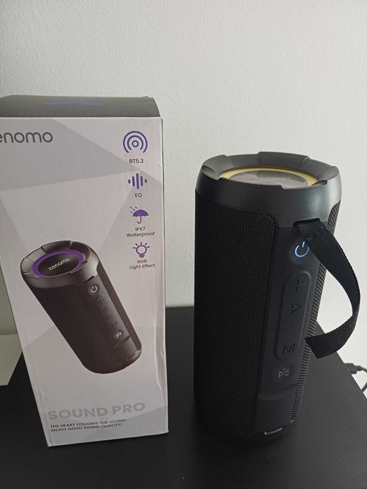 Boxa portabila ,noua,in garantie,bluetooth 5.3,miniSD,USB,TWS,aux