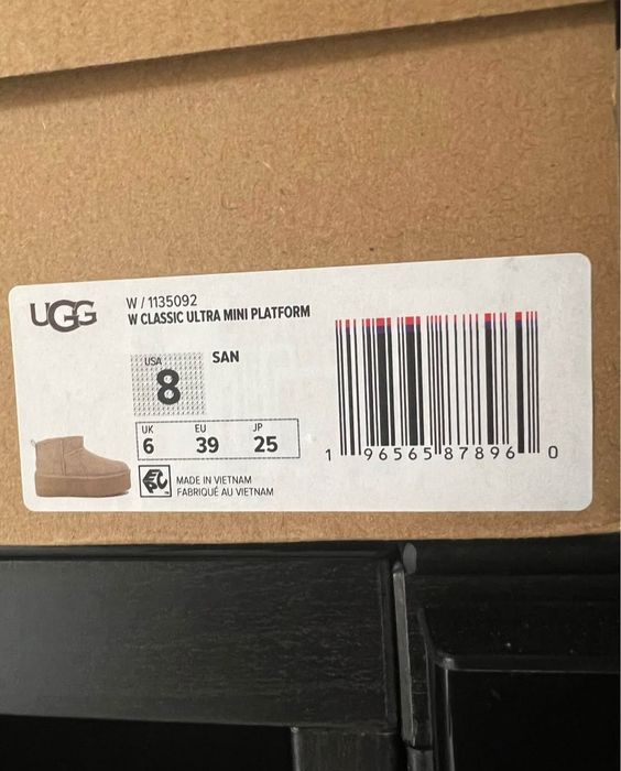 UGG classic ultra mini platform