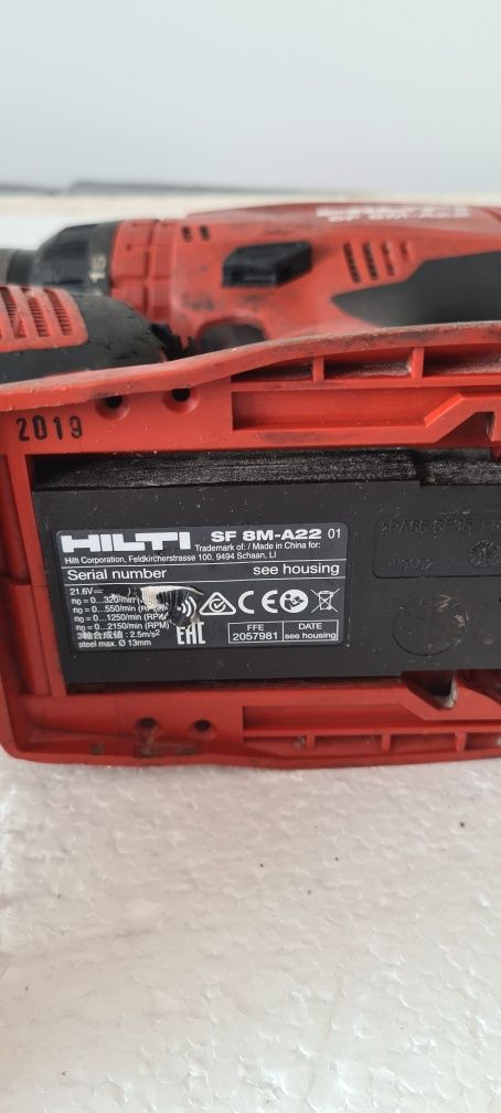 Filetanta Hilti Sf 10w-A22