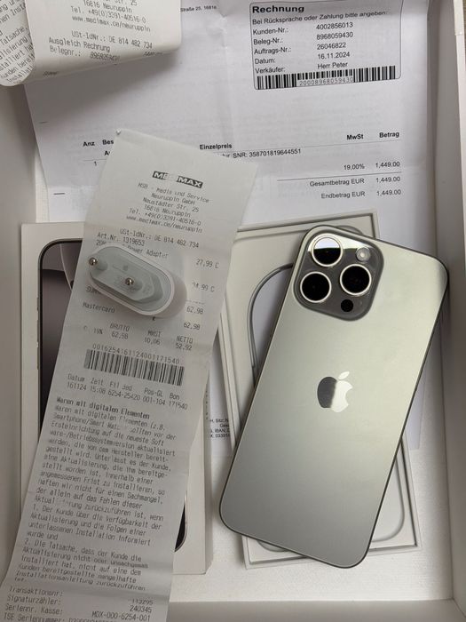 iPhone 16 Pro Max 256 SIGILAT
