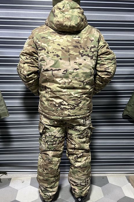 Зимная куртка и брюк утепленная. Тактический бушлат. Harbiy bushlat