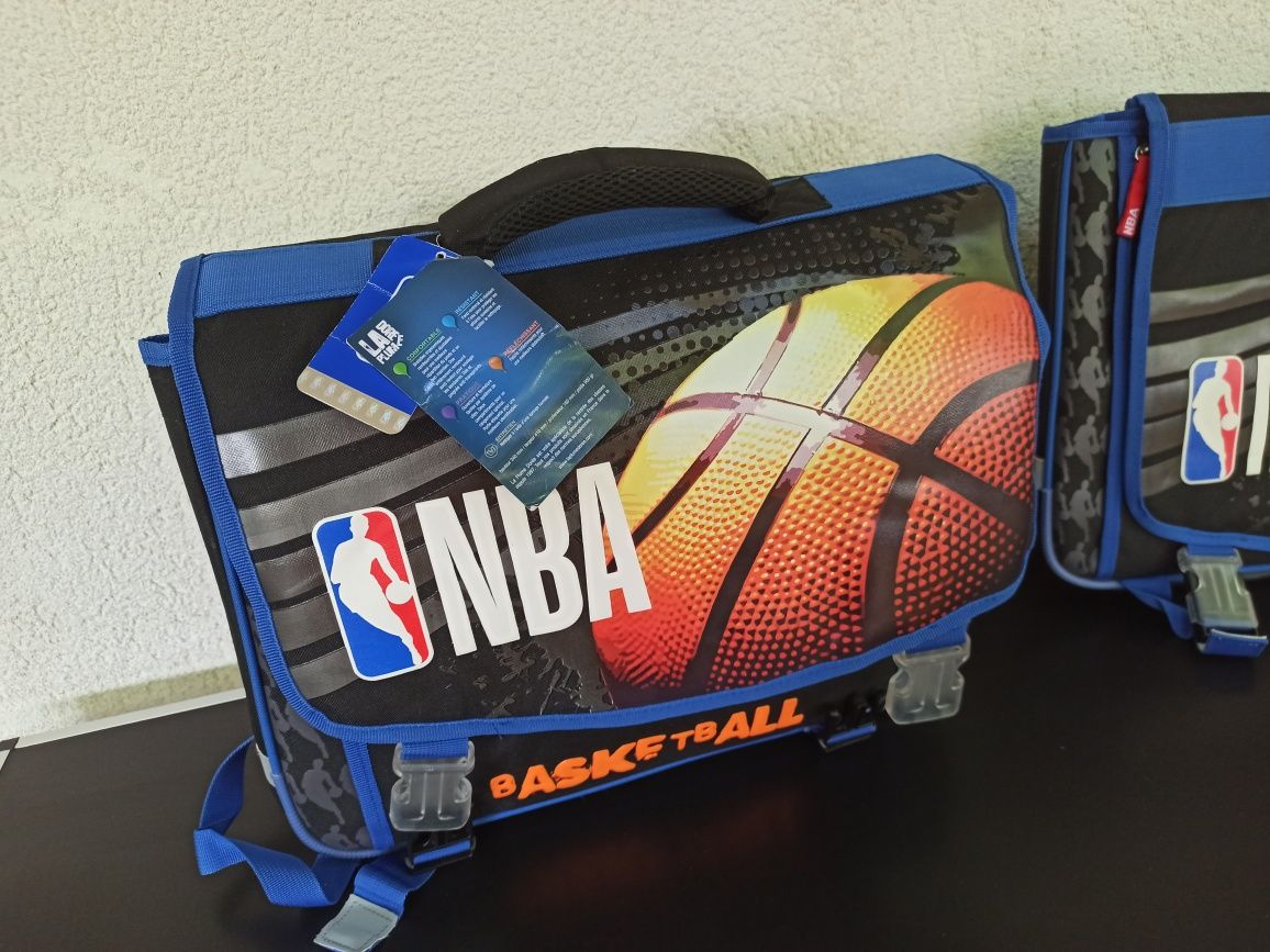 ghiozdan geanta NBA scoala baschet baieti nou 41 cm