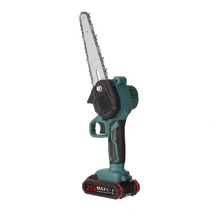 Mini fierastrau electric mini drujba cu lant pe acumulator 2 baterii