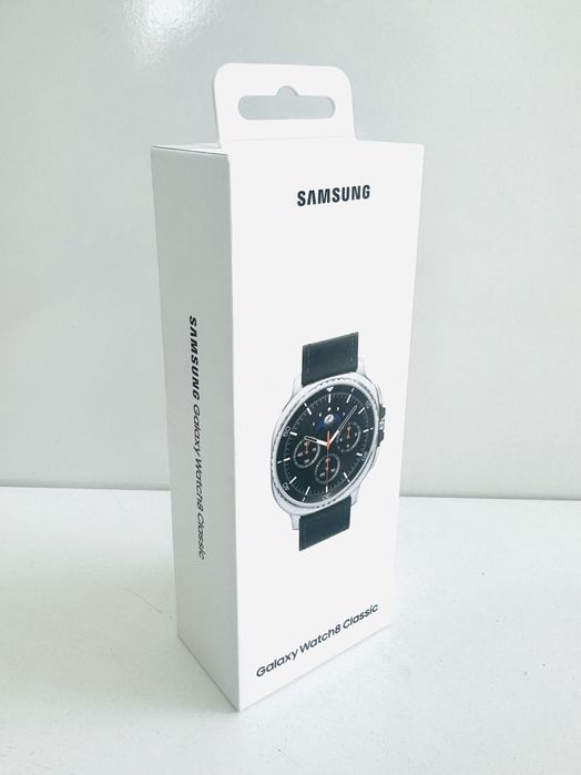 НОВ! Samsung Watch 8 Classic 46mm Black LTE L505 2г.Гаранция!