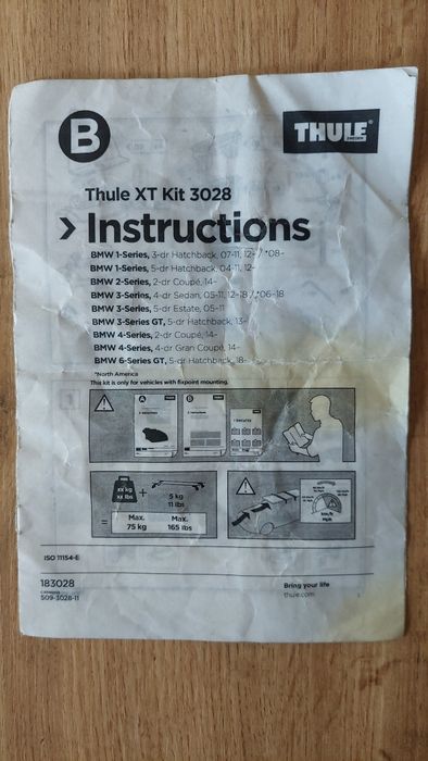Thule XT Kit 3028 BMW