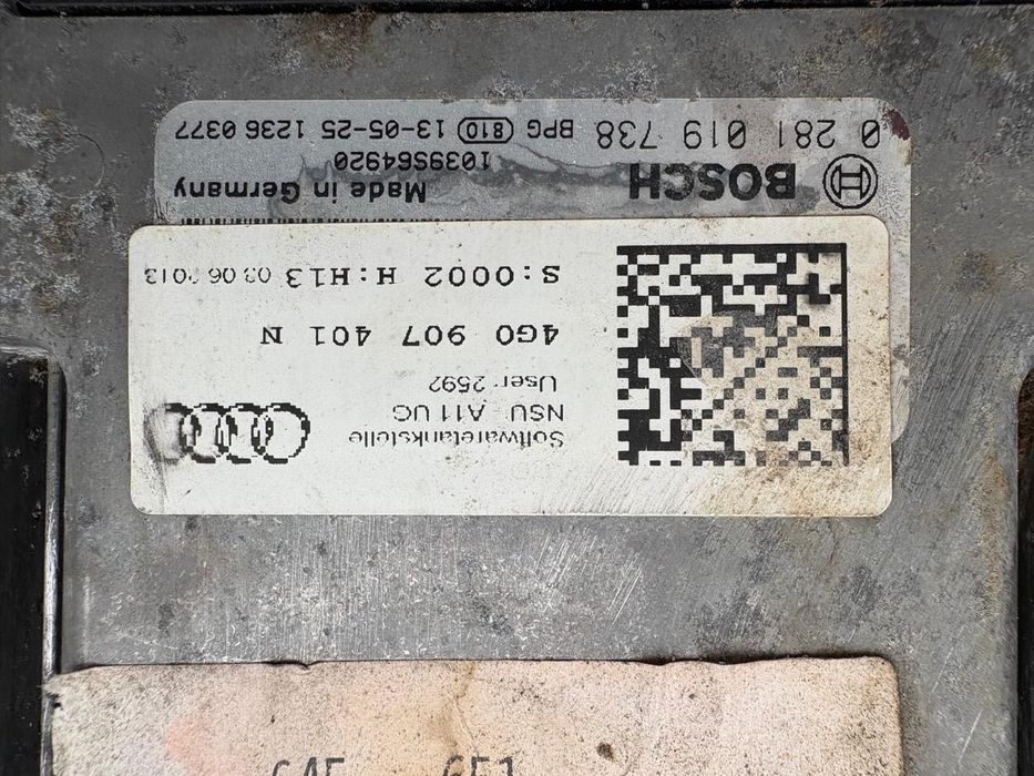 4g0907401n КОМПЮТЪР за двигател  на AUDI A6 C7 3,0TDI