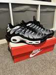 Nike air max plus Black/silver