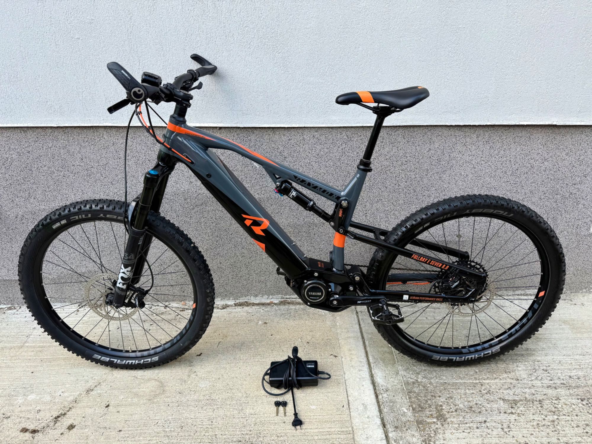 Bicicleta electrica Raymon Fullray L full Fox motor Yamaha 1x12 R27.5”