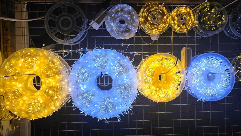 Гирлянда Роса нить 50м и 100м