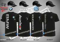 Тениска+шапка BMW Audi Mercedes Volkswagen