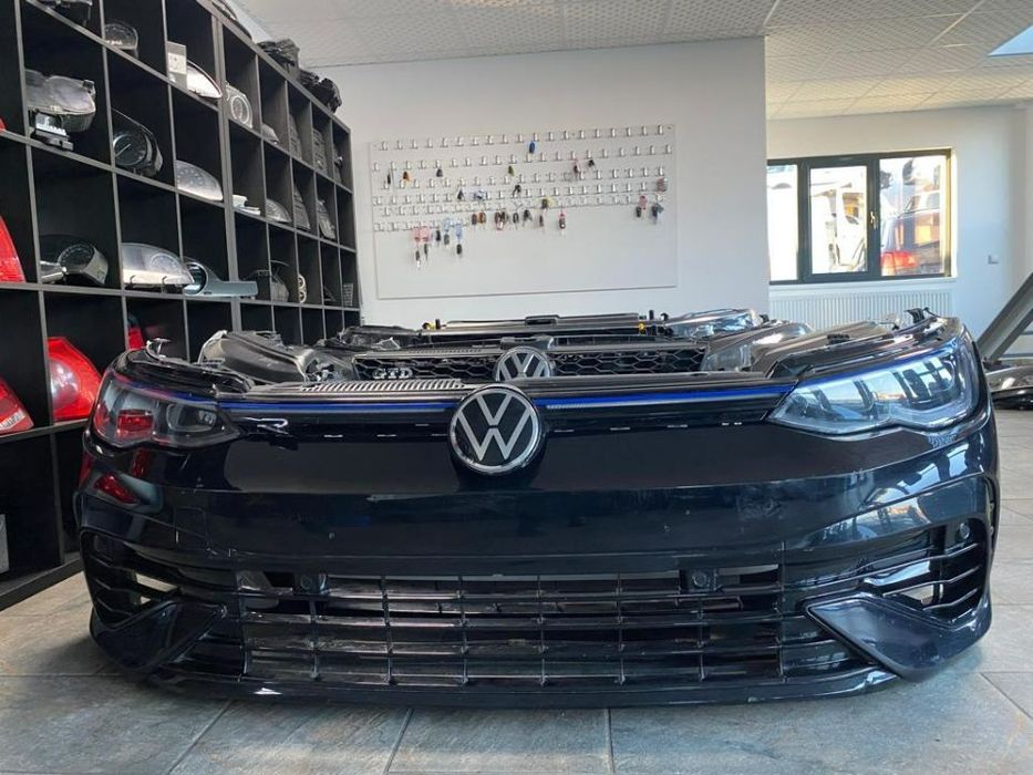 Fata completa - VW GOLF 8 R 320 cp capota bara trager far aripa radiator