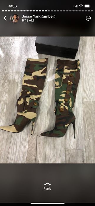 Cizme Versace army Noi