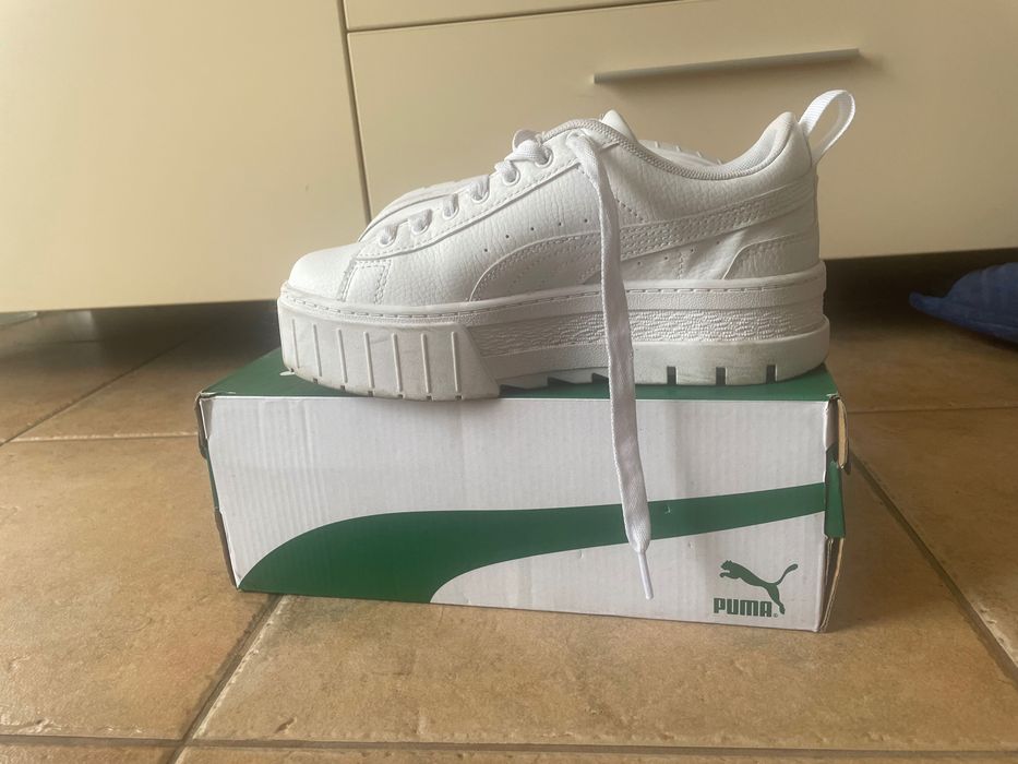 Обувки Puma white Mayze