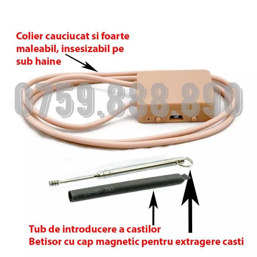 Cutie GSM/ Cutiuta Nedetectabila cu Casti Magneti/ Casca Copiat